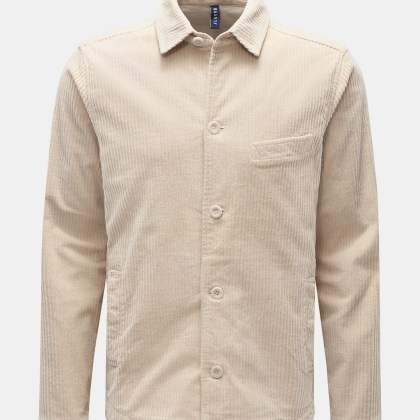 04651/ A trip in a bag - Herren - Cordjacke beige 04651/ A trip in a bag - Herren - Cordjacke beige