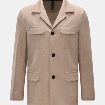 Harris Wharf London - Herren - Jersey-Jacke sand Harris Wharf London - Herren - Jersey-Jacke sand