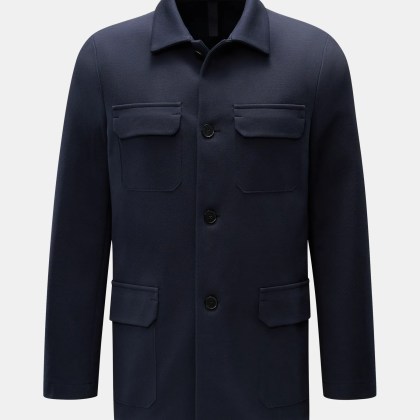 Harris Wharf London - Herren - Jersey-Jacke navy Harris Wharf London - Herren - Jersey-Jacke navy