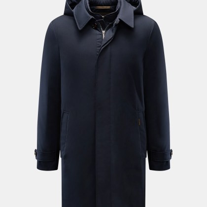 Moorer - Herren - Kurzmantel %27Elson%27 navy Moorer - Herren - Kurzmantel %27Elson%27 navy