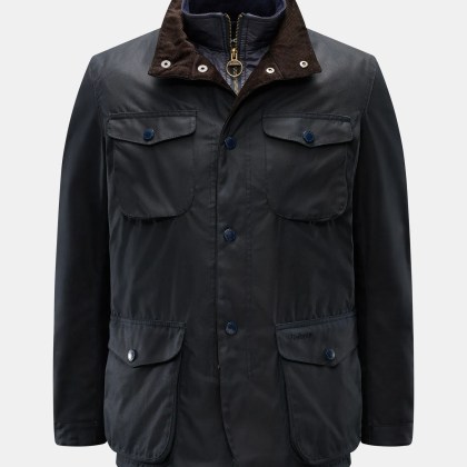 Barbour - Herren - Wachsjacke %27Ogston%27 dark navy Barbour - Herren - Wachsjacke %27Ogston%27 dark navy