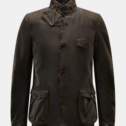 Barbour - Herren - Wachsjacke %27Becan%27 dark olive Barbour - Herren - Wachsjacke %27Becan%27 dark olive