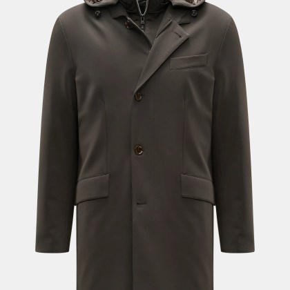 Montecore - Herren - Daunen-Kurzmantel dark olive Montecore - Herren - Daunen-Kurzmantel dark olive