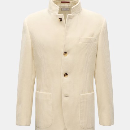 Brunello Cucinelli - Herren - Cashmere Cordjacke creme Brunello Cucinelli - Herren - Cashmere Cordjacke creme
