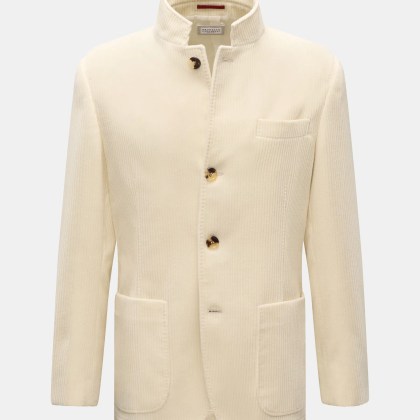 Brunello Cucinelli - Herren - Cashmere Cordjacke creme Brunello Cucinelli - Herren - Cashmere Cordjacke creme