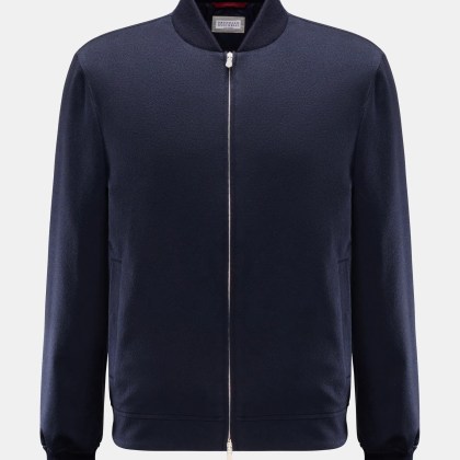 Brunello Cucinelli - Herren - Cashmere Blouson navy Brunello Cucinelli - Herren - Cashmere Blouson navy