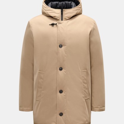 Fay - Herren - Daunenjacke %27Hooded Caban%27 sand Fay - Herren - Daunenjacke %27Hooded Caban%27 sand