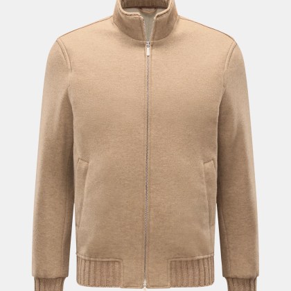 Mandelli - Herren - Jersey-Blouson hellbraun Mandelli - Herren - Jersey-Blouson hellbraun