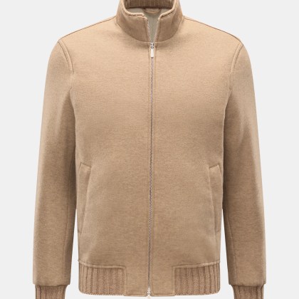 Mandelli - Herren - Jersey-Blouson hellbraun Mandelli - Herren - Jersey-Blouson hellbraun