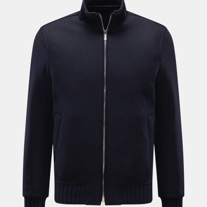 Mandelli - Herren - Jersey-Blouson navy Mandelli - Herren - Jersey-Blouson navy