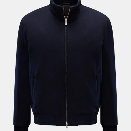 Mandelli - Herren - Cashmere Blouson navy Mandelli - Herren - Cashmere Blouson navy