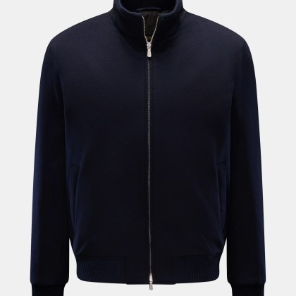 Mandelli - Herren - Cashmere Blouson navy Mandelli - Herren - Cashmere Blouson navy