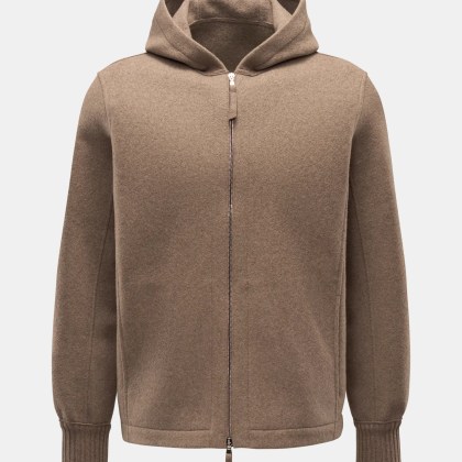 Lunaria Cashmere - Herren - Cashmere Jacke braun Lunaria Cashmere - Herren - Cashmere Jacke braun