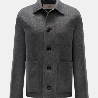 Ami Paris - Herren - Jacke grau meliert Ami Paris - Herren - Jacke grau meliert