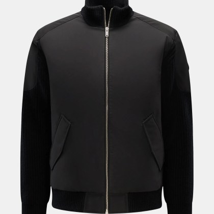 Moose Knuckles - Herren - Daunenblouson %27Magnus Knit Hybrid%27 schwarz Moose Knuckles - Herren - Daunenblouson %27Magnus Knit Hybrid%27 schwarz