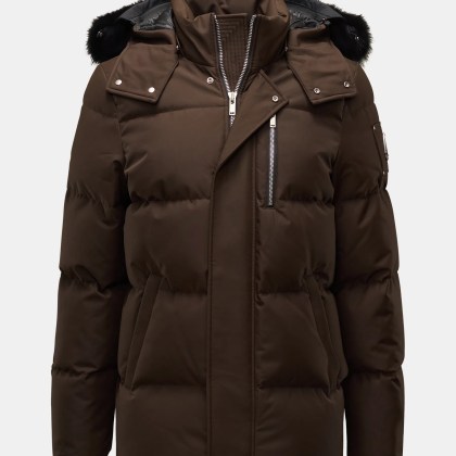 Moose Knuckles - Herren - Daunenjacke %27Cloud 3Q%27 dunkelbraun Moose Knuckles - Herren - Daunenjacke %27Cloud 3Q%27 dunkelbraun