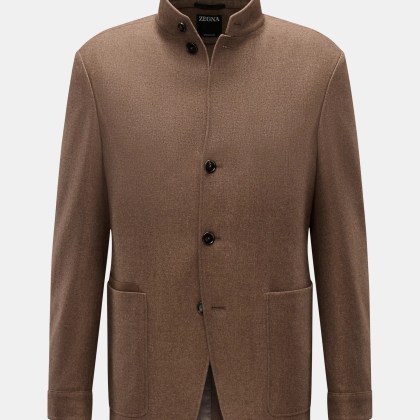 Zegna - Herren - Jacke braun meliert Zegna - Herren - Jacke braun meliert