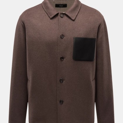 Arma - Herren - Overshirt %27Navid%27 graubraun Arma - Herren - Overshirt %27Navid%27 graubraun