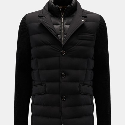 Moorer - Herren - Daunenjacke %27Rogers%27 schwarz Moorer - Herren - Daunenjacke %27Rogers%27 schwarz