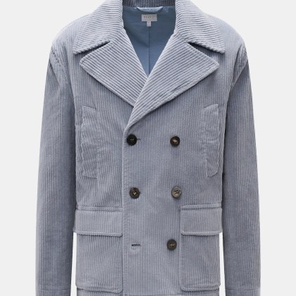 04651/ A trip in a bag - Herren - Cord-Cabanjacke rauchblau 04651/ A trip in a bag - Herren - Cord-Cabanjacke rauchblau