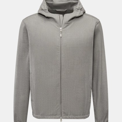 The Product is the Hero - Herren - Blouson %27Billy%27 grau meliert The Product is the Hero - Herren - Blouson %27Billy%27 grau meliert