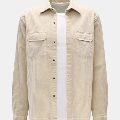04651/ A trip in a bag - Herren - Cord-Overshirt sand 04651/ A trip in a bag - Herren - Cord-Overshirt sand