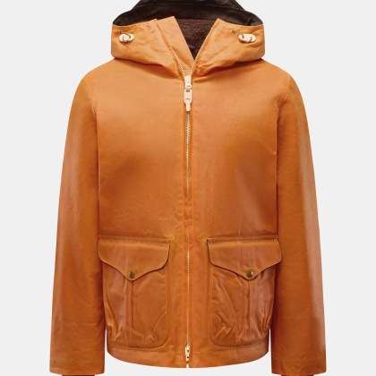 Manifattura Ceccarelli - Herren - Wachsjacke %27Blazer Coat%27 orange Manifattura Ceccarelli - Herren - Wachsjacke %27Blazer Coat%27 orange