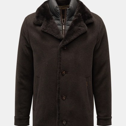 Moorer - Herren - Daunenjacke %27Teodor%27 graubraun Moorer - Herren - Daunenjacke %27Teodor%27 graubraun