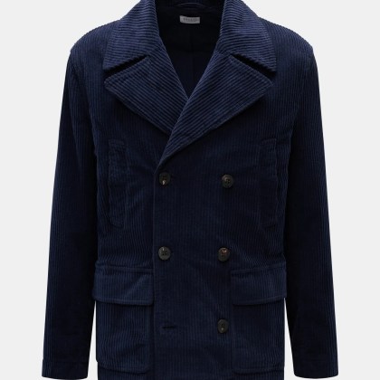 04651/ A trip in a bag - Herren - Cord-Cabanjacke navy 04651/ A trip in a bag - Herren - Cord-Cabanjacke navy