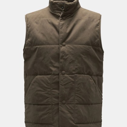 04651/ A trip in a bag - Herren - Outdoorweste %27Waxed Vest%27 oliv 04651/ A trip in a bag - Herren - Outdoorweste %27Waxed Vest%27 oliv