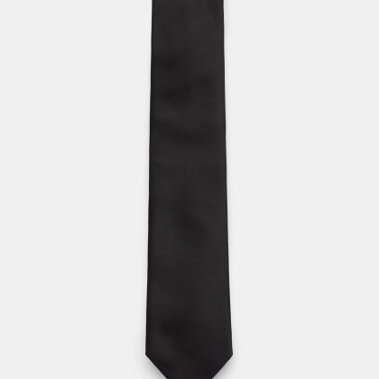 BRAUN Hamburg - Herren - Seidenkrawatte schwarz BRAUN Hamburg - Herren - Seidenkrawatte schwarz