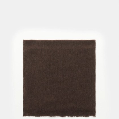 Fedeli - Herren - Cashmere Schal %27Yeti%27 braun/dunkelgrau gestreift Fedeli - Herren - Cashmere Schal %27Yeti%27 braun/dunkelgrau gestreift