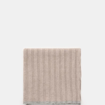 Brunello Cucinelli - Herren - Cashmere Schal taupe meliert Brunello Cucinelli - Herren - Cashmere Schal taupe meliert