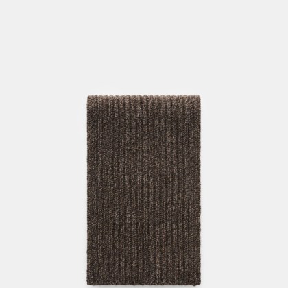 Agnona - Herren - Cashmere Schal graubraun meliert Agnona - Herren - Cashmere Schal graubraun meliert