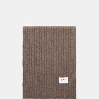 FTC - Herren - Cashmere Schal graubraun FTC - Herren - Cashmere Schal graubraun