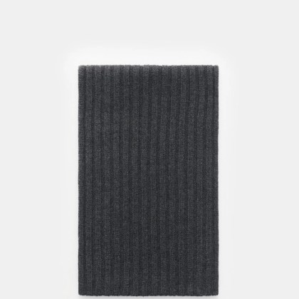 von Braun - Herren - Cashmere Schal anthrazit meliert von Braun - Herren - Cashmere Schal anthrazit meliert