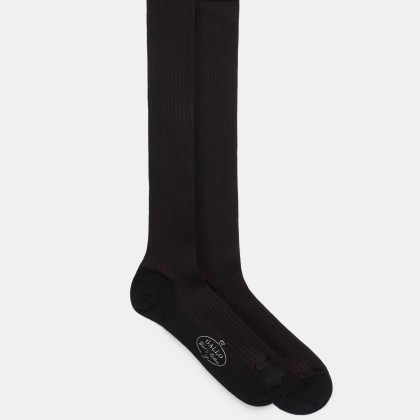 Gallo - Herren - Kniestrumpf schwarz/rot Gallo - Herren - Kniestrumpf schwarz/rot