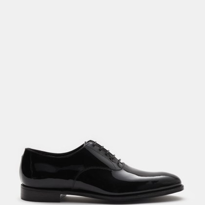 Crockett & Jones - Herren - Lackleder Oxford %27Overton%27 schwarz Crockett & Jones - Herren - Lackleder Oxford %27Overton%27 schwarz