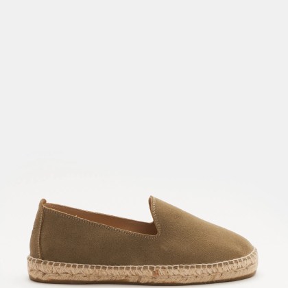 Manebí - Herren - Espadrilles %27Suede Flat%27 graugrün Manebí - Herren - Espadrilles %27Suede Flat%27 graugrün