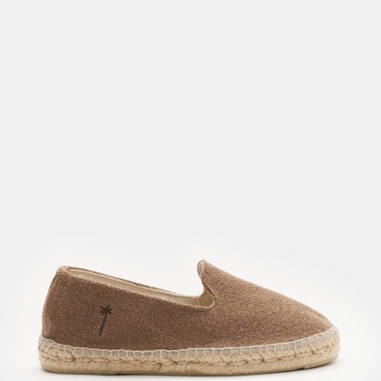 Manebí - Herren - Espadrilles %27Coarse Woven Canvas%27 taupe Manebí - Herren - Espadrilles %27Coarse Woven Canvas%27 taupe