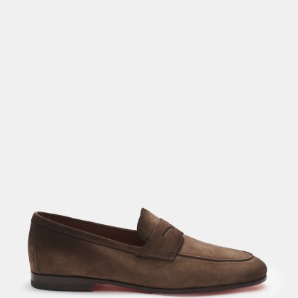 Santoni - Herren - Penny Loafer %27Carlos%27 braun Santoni - Herren - Penny Loafer %27Carlos%27 braun