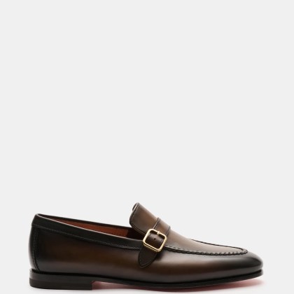 Santoni - Herren - Loafer %27Carlos%27 dunkelbraun Santoni - Herren - Loafer %27Carlos%27 dunkelbraun