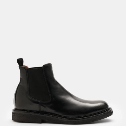 Officine Creative - Herren - Chelsea Boot %27Aston Crepe 002%27 schwarz Officine Creative - Herren - Chelsea Boot %27Aston Crepe 002%27 schwarz