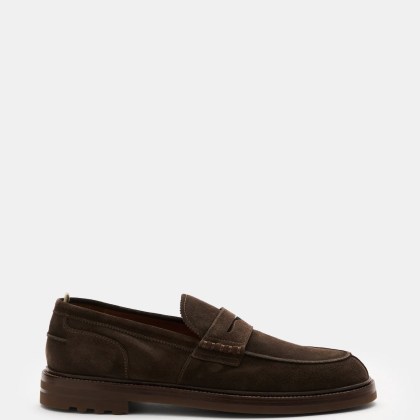 Officine Creative - Herren - Penny Loafer %27Sax Flexi 001%27 dunkelbraun Officine Creative - Herren - Penny Loafer %27Sax Flexi 001%27 dunkelbraun