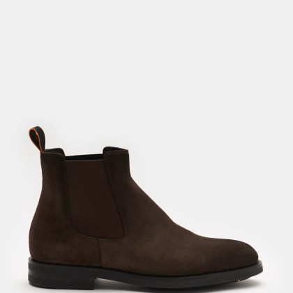 Santoni - Herren - Chelsea Boot %27Colin%27 braun Santoni - Herren - Chelsea Boot %27Colin%27 braun