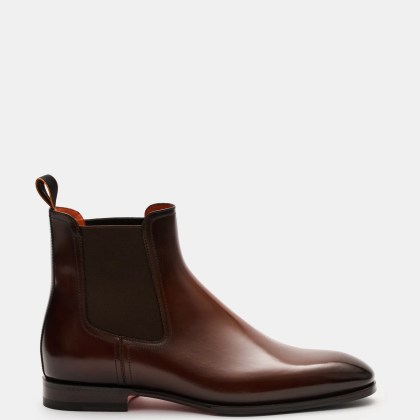 Santoni - Herren - Chelsea Boot %27Adrian%27 braun Santoni - Herren - Chelsea Boot %27Adrian%27 braun