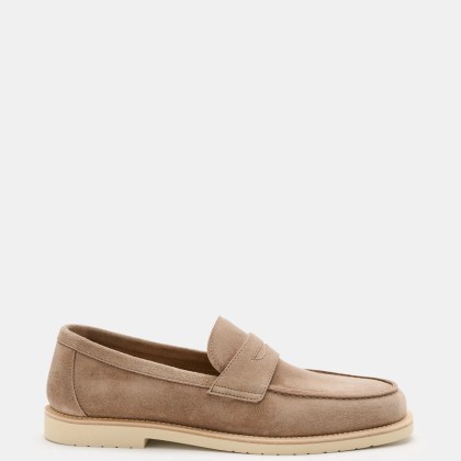 Brunello Cucinelli - Herren - Penny Loafer taupe Brunello Cucinelli - Herren - Penny Loafer taupe