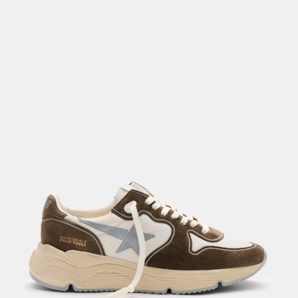 Golden Goose - Herren - Sneaker %27Running Sole%27 weiß/graubraun/rauchblau Golden Goose - Herren - Sneaker %27Running Sole%27 weiß/graubraun/rauchblau