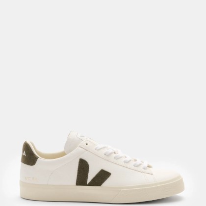 Veja - Herren - Sneaker %27Campo%27 weiß/graugrün Veja - Herren - Sneaker %27Campo%27 weiß/graugrün