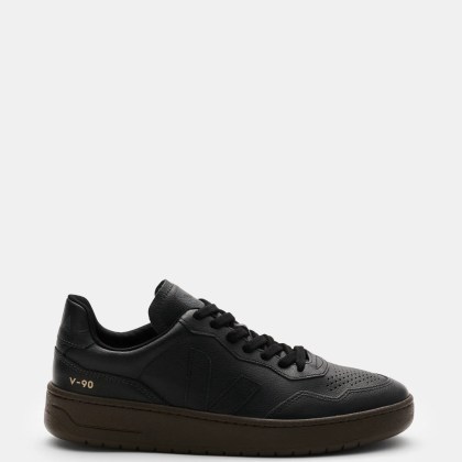 Veja - Herren - Sneaker %27V-90 O.T. Leather%27 schwarz Veja - Herren - Sneaker %27V-90 O.T. Leather%27 schwarz